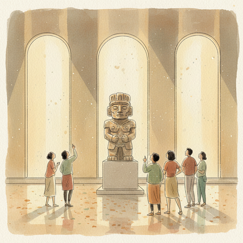 Ilustración de la efeméride: Día Internacional de los Museos