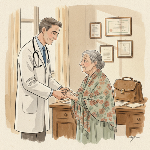 Ilustración de la efeméride: Día Mundial del Médico de Familia
