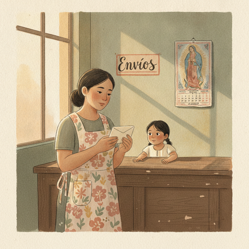 Ilustración de la efeméride: Día Internacional de las Remesas Familiares