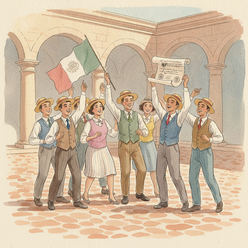 Ilustración de la efeméride: La Universidad Nacional conquista su autonomía