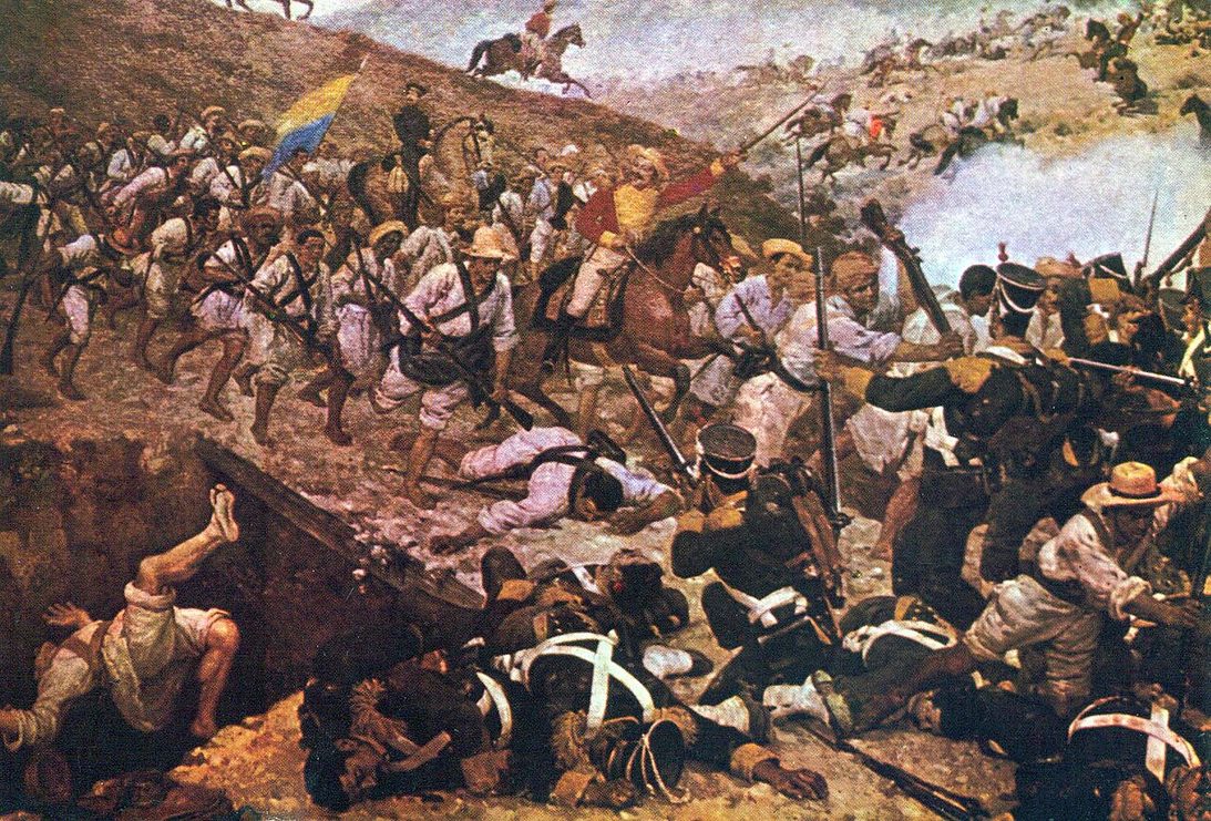Foto histórica: La Batalla de Boyacá sella la independencia de la Nueva Granada