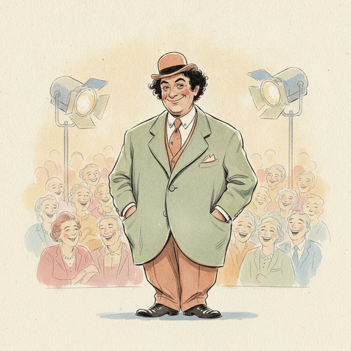Ilustración de la efeméride: Nace Clavillazo, cómico entrañable de la Época de Oro del cine