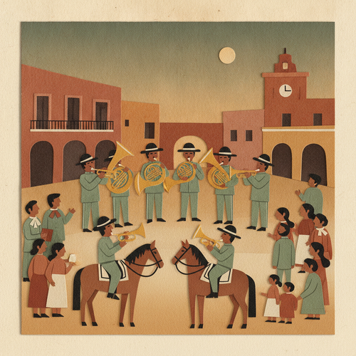 Ilustración de la efeméride: Nace Genaro Codina, autor de la Marcha de Zacatecas