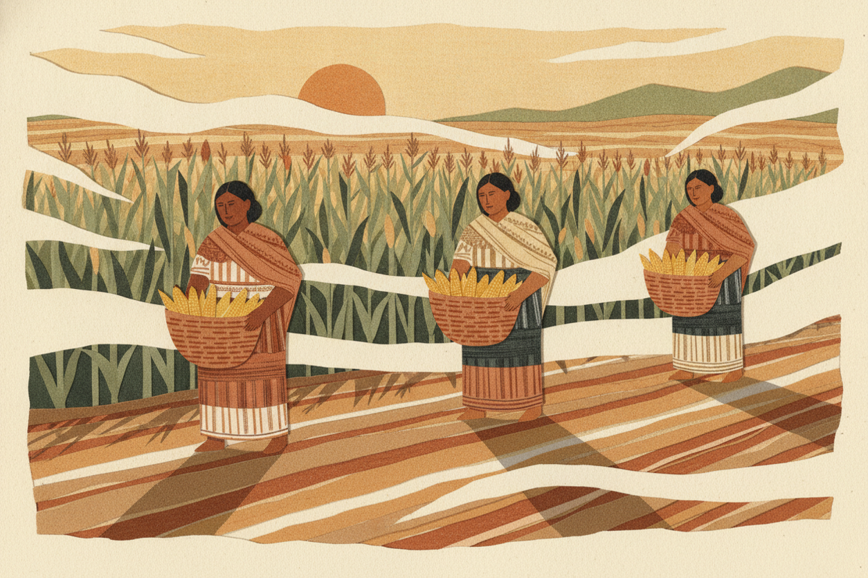 Ilustración de la efeméride: Día Internacional de las Mujeres Rurales