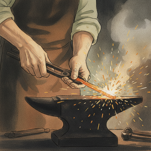 Imagen ilustrativa de forjar