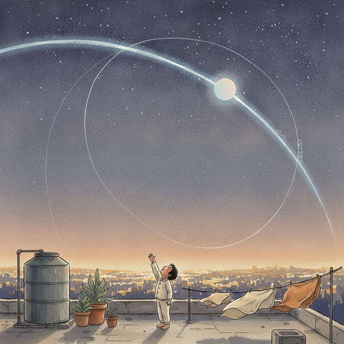 Imagen ilustrativa de órbita