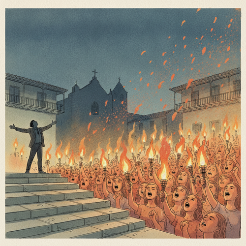 Imagen ilustrativa de enardecer
