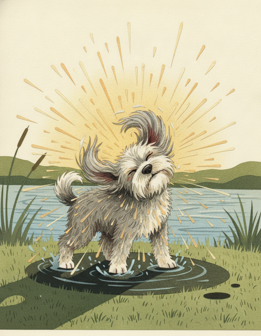 Imagen ilustrativa de sacudirse