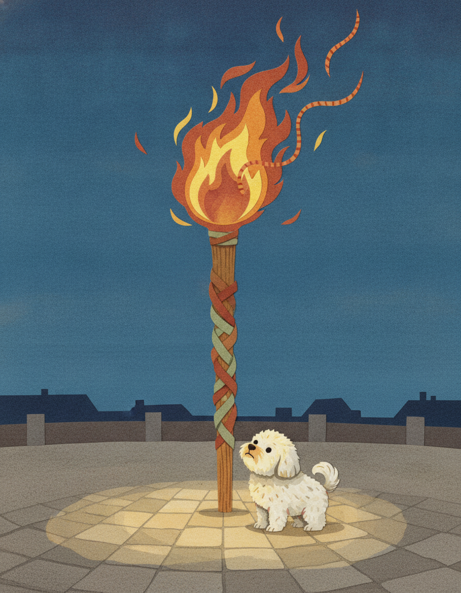 Imagen ilustrativa de antorcha